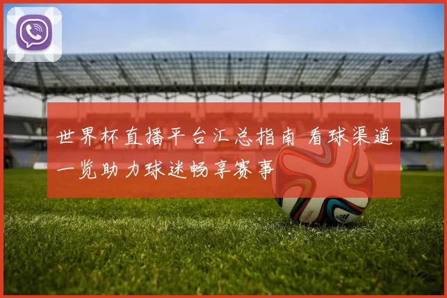 世界杯直播平台汇总指南 看球渠道一览助力球迷畅享赛事