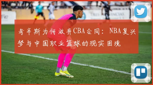 考辛斯为何放弃CBA合同：NBA复兴梦与中国职业篮球的现实困境